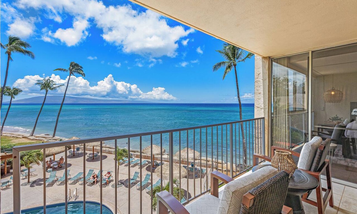 Kahana Condo | 1BR Ocean View | Pool | AC | Royal Kahana 312