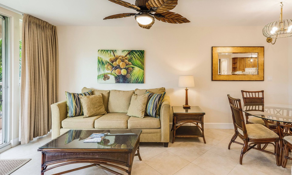 Kihei Condo | 2 Bedroom Garden View - Maui Banyan #T202AB