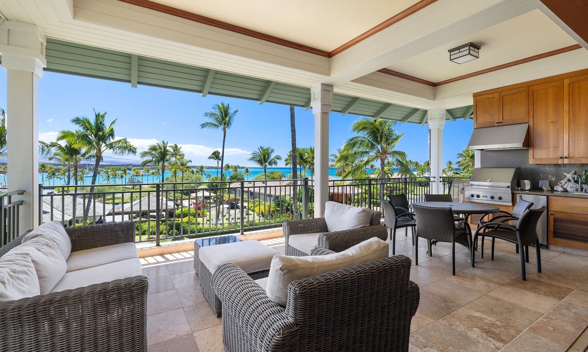 Waikoloa Condo | 3 BR Penthouse with easy beach access - Hilton Waikoloa Access Included