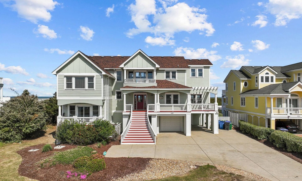 Duck House | 4099 - 3-2-1 Relax - Duck Oceanfront Retreat | Sleeps 22, Pool, Hot Tub