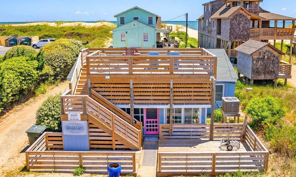 Nags Head House | 415 Semi-Ocean Front Dog-Friendly - Roof-Top Deck!