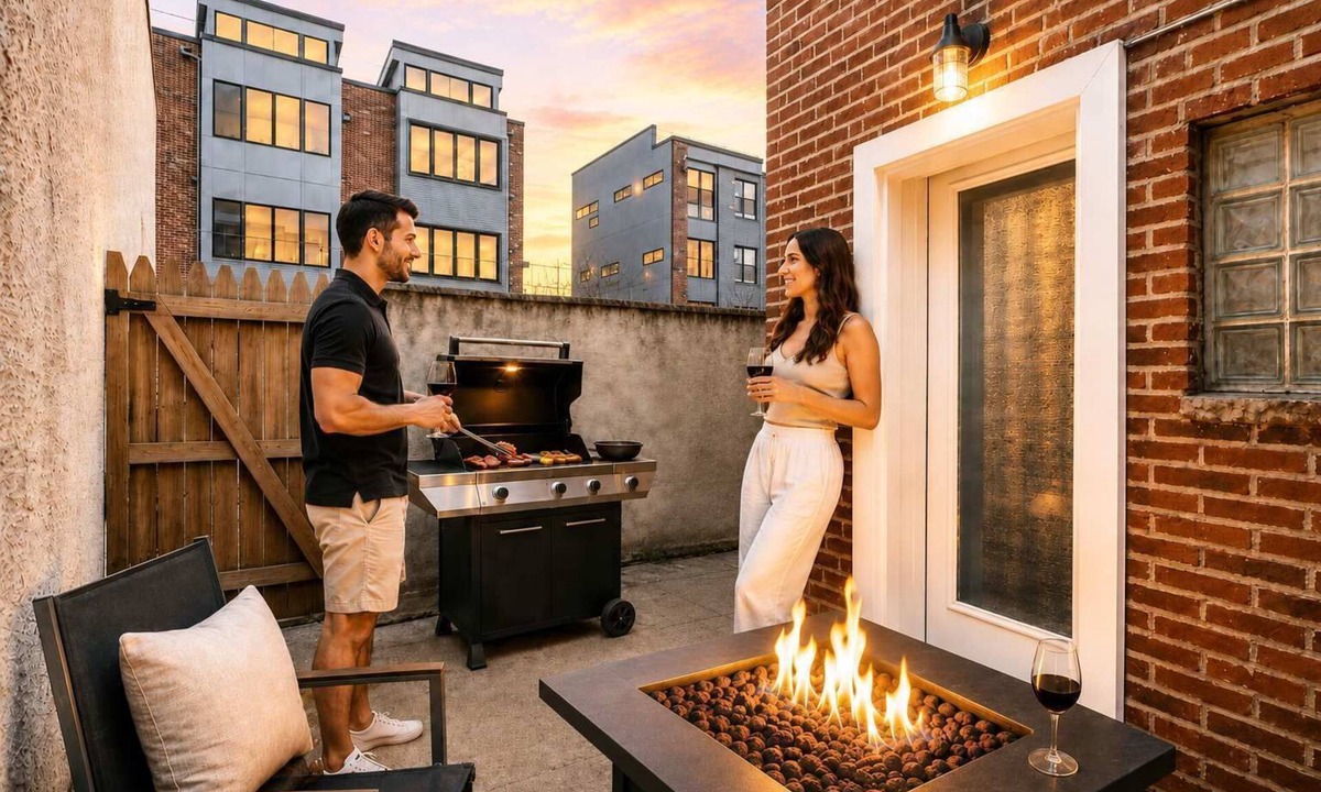 Graduate Hospital House | 4BR Townhome | Patio + Fire Pit | Sleeps 10