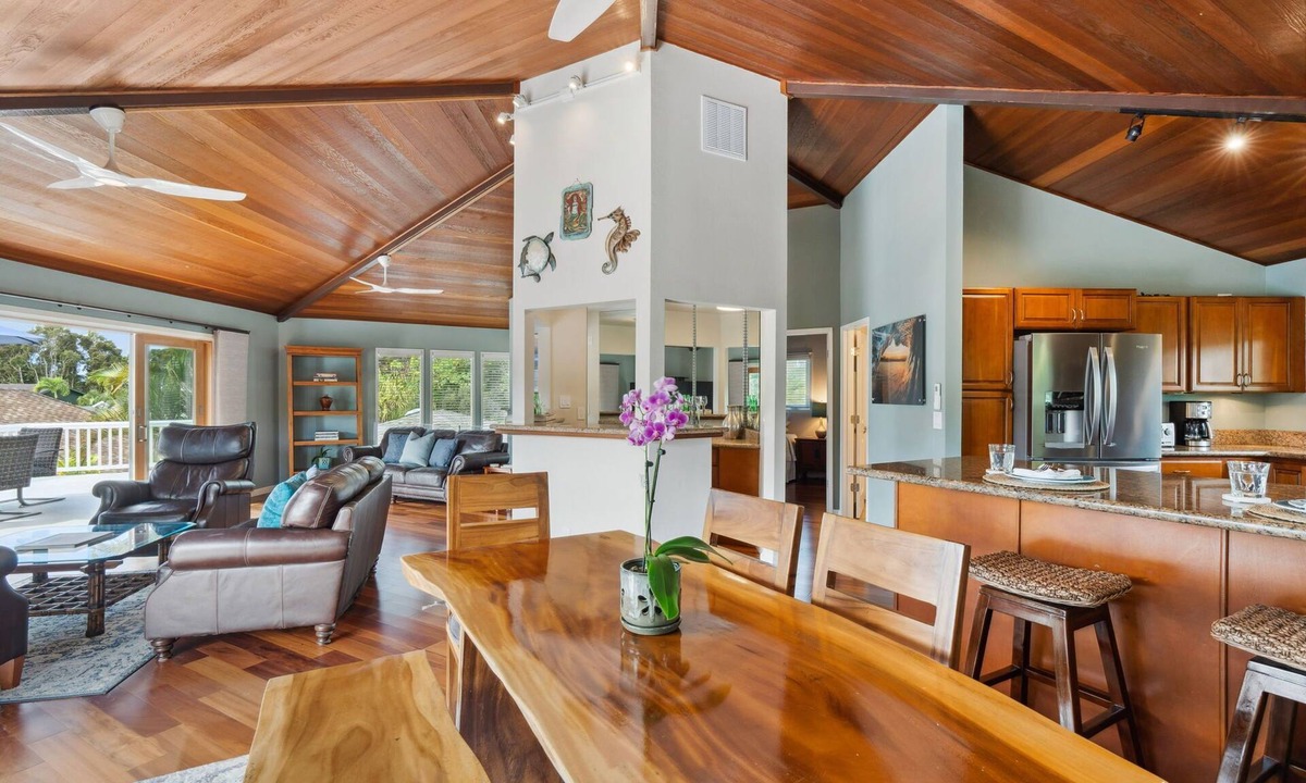 Princeville House | Aloha Hale - Gorgeous home with pool, hot tub, AC