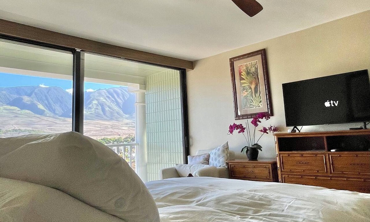 Historic Lahaina Front Street Hotel | Beachfront Studio Favorite with Turtles, Monk Seals, Surf & Mountain View