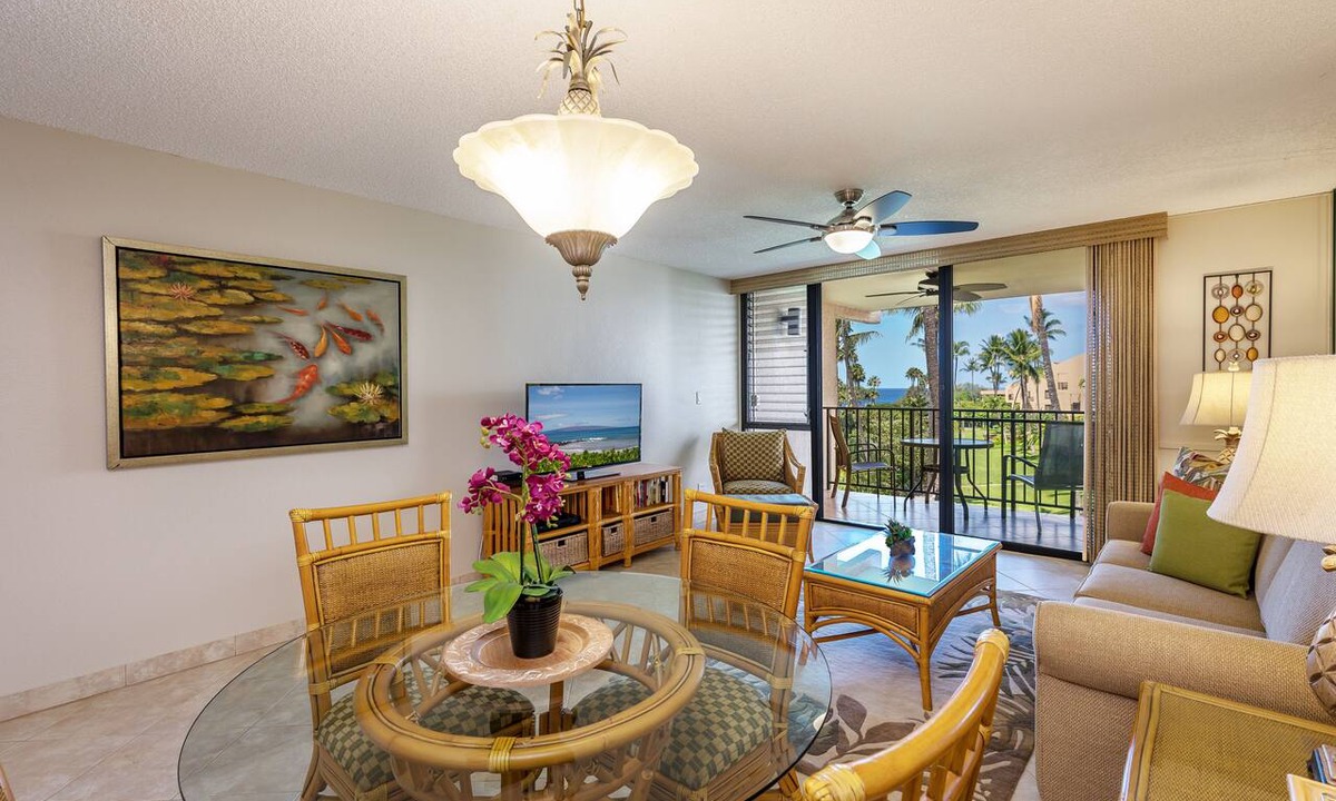 Kihei Condo | BEAUTIFUL OCEAN & GARDEN VIEWS-REMODELED-AC THROUGHOUT-METICULOUS CLEANING