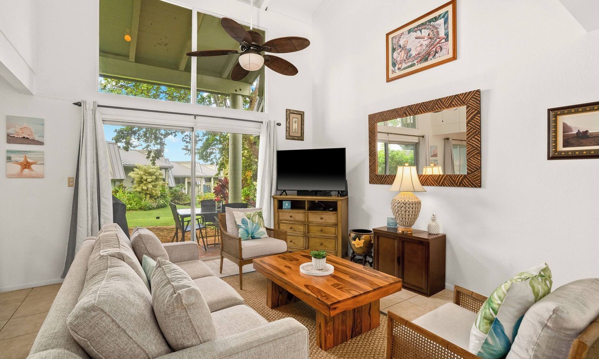 Kaiulani Villa | Charming 3-bedroom villa in delightful Princeville with WiFi, AC Included