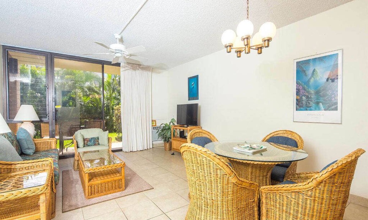 Kihei Condo | Comfortable, Casual Condo w/Lanai, Kitchen Ease, WiFi, AC–Kamaole Sands 9108