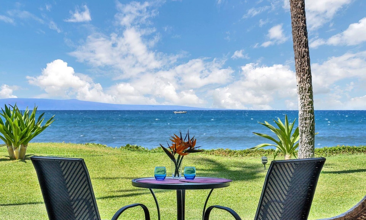 Kihei Condo | DIRECT BEACHFRONT Condo at Sugar Beach Resort