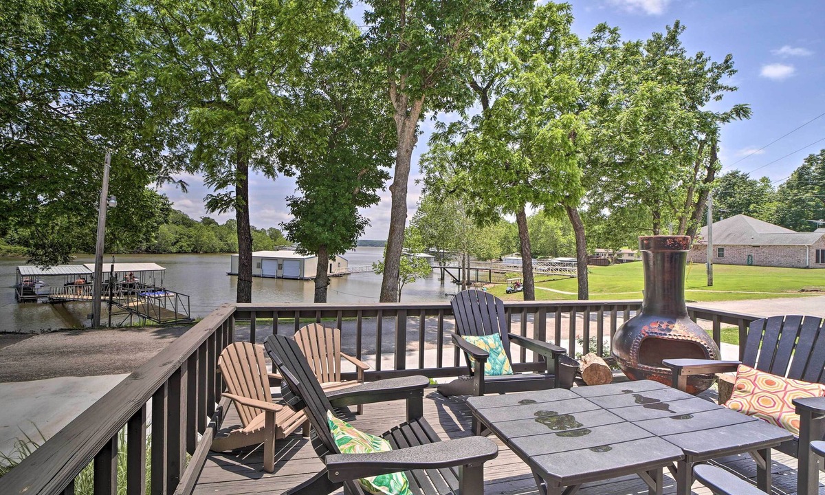 Cleora House | Dock & Grand Lake Access! Idyllic Afton Getaway