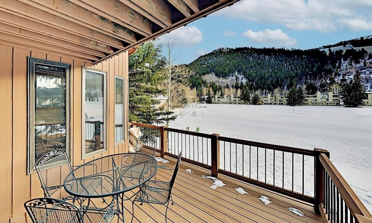 Eagle-Vail House | EagleVail Golf Club Retreat | Patio by the Green | Near Vail & Beaver Creek