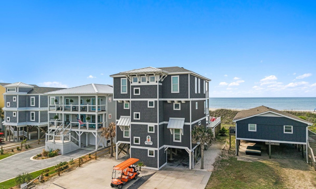 Yaupon Beach House | Experience beachfront luxury at Suite Southern Charm, Oak Island's perfect getaway for 30!