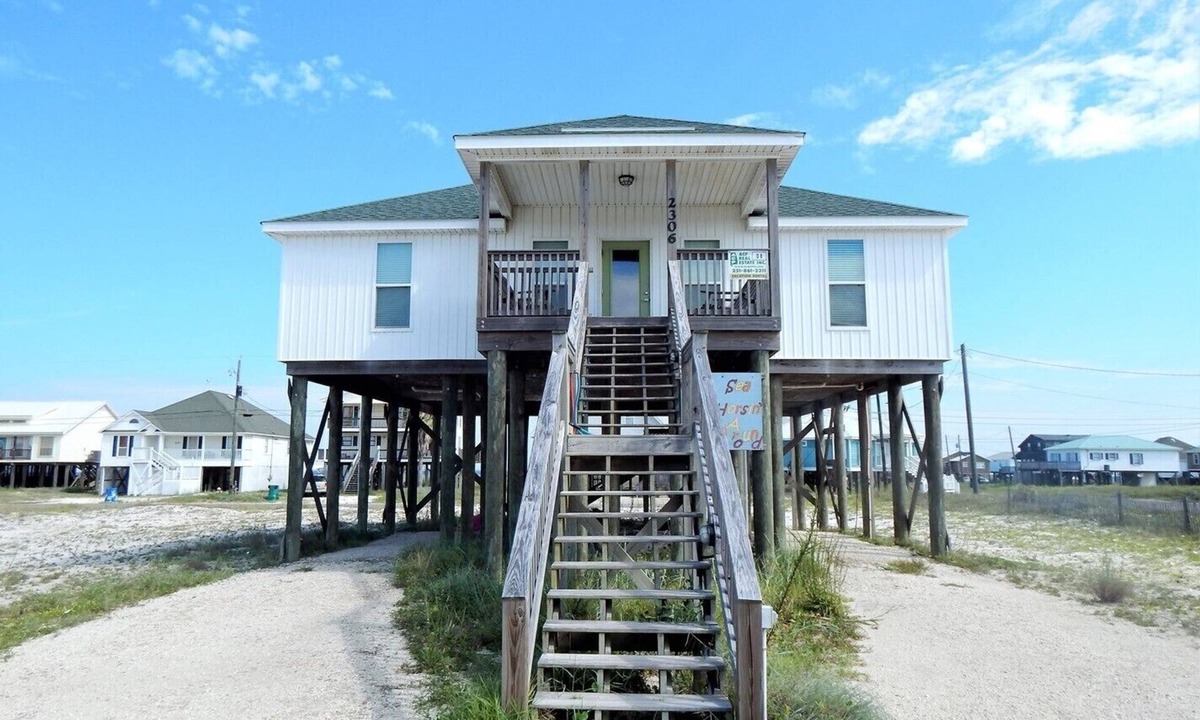 Dauphin Island House | Gulf View Home on the Beautiful West End of Dauphin Island