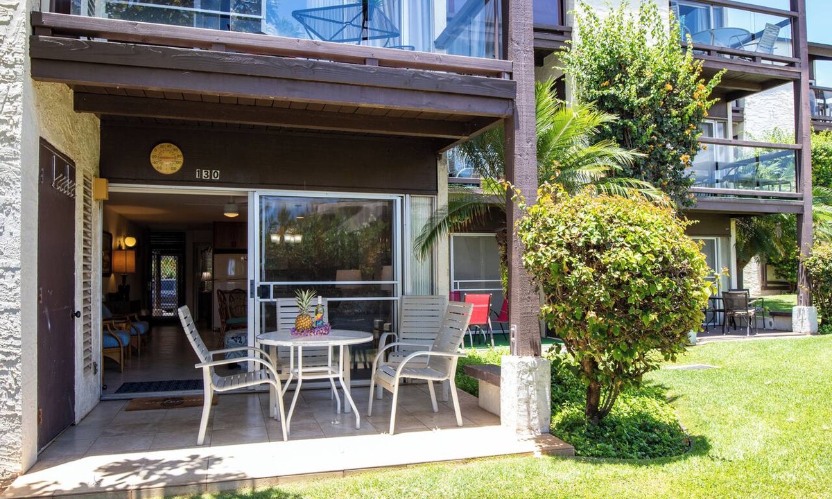 Kihei Condo | Hale Kamaole 130 Ground floor condo, easy access to best beach on Maui!
