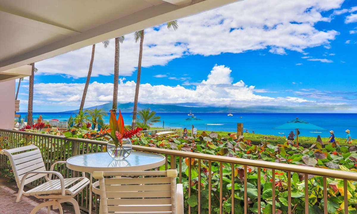 Kaanapali Condo | Hawaii Life Presents "Kahua Kai" Whaler 102- Direct Oceanfront 2BR/2BA