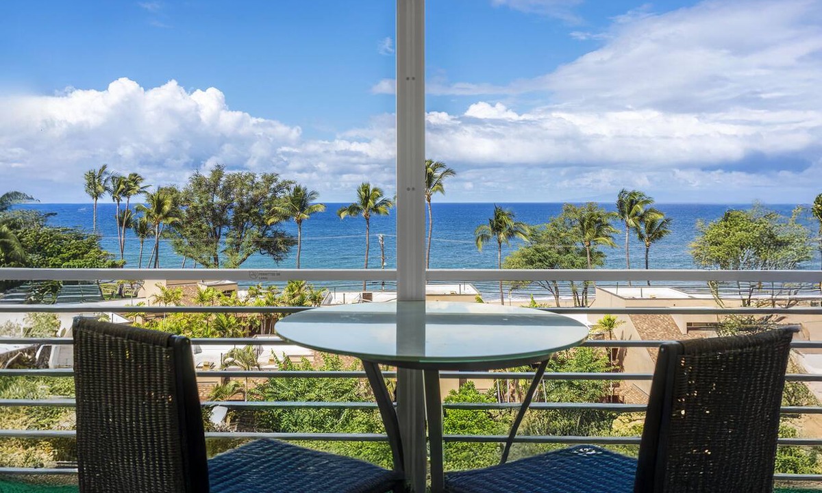 Kihei Condo | Kamaole Beach Royale 506 - Stunning Ocean Views, Spectacular Renovation, AC