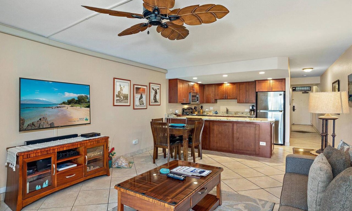 Kihei Condo | Kamaole Sands 9-301 - Luxurious Renovation, Split AC, Wi-Fi, Ocean View Condo