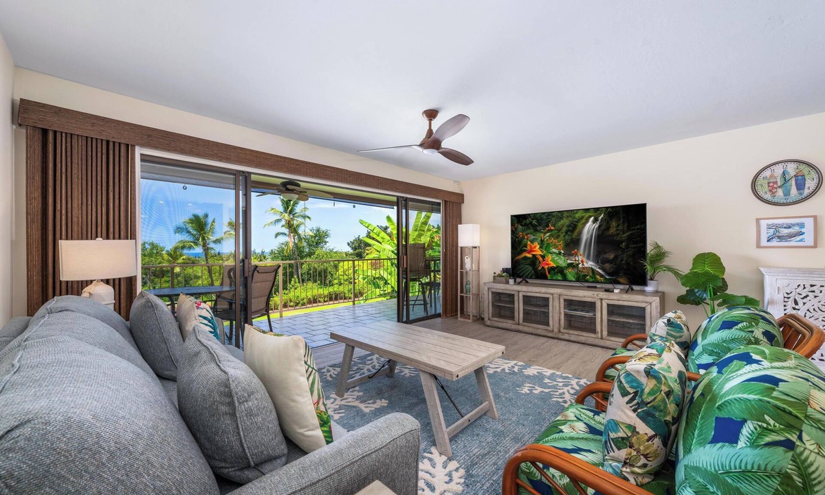 Keauhou Condo | Keauhou Punahele A203 | Oceanview Golf Course Condo Near Keauhou Bay