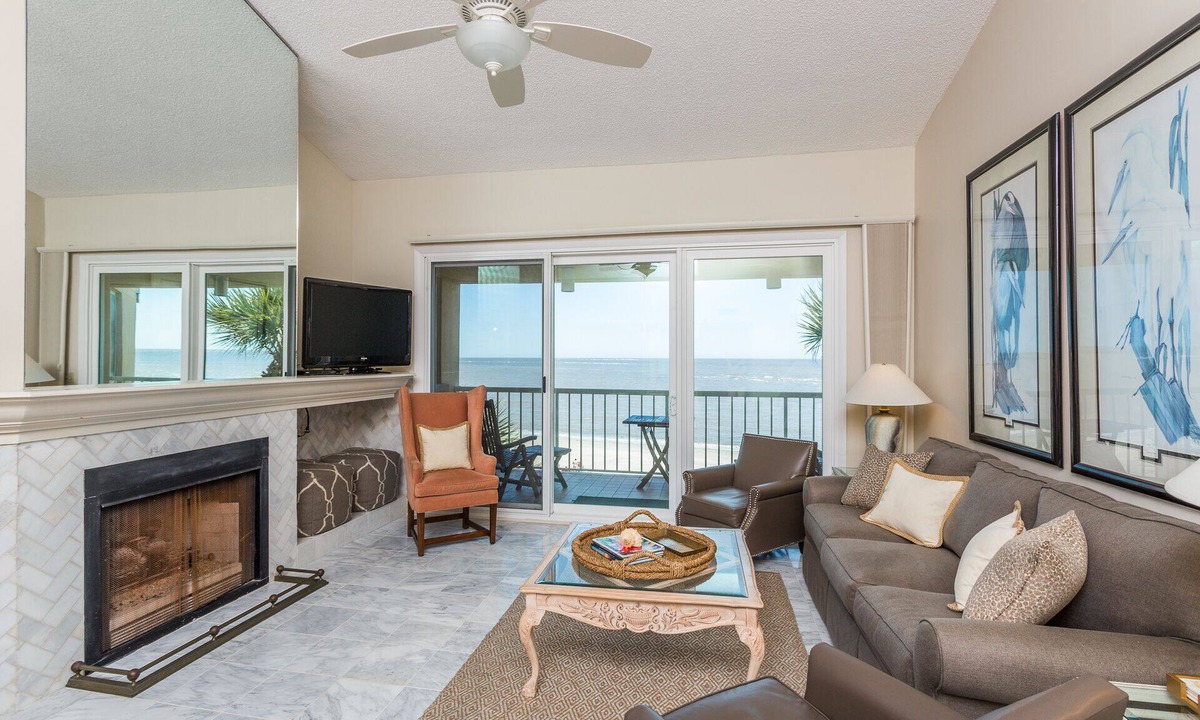 Saint Simons Island Condo | King & Prince Oceanfront North Villa