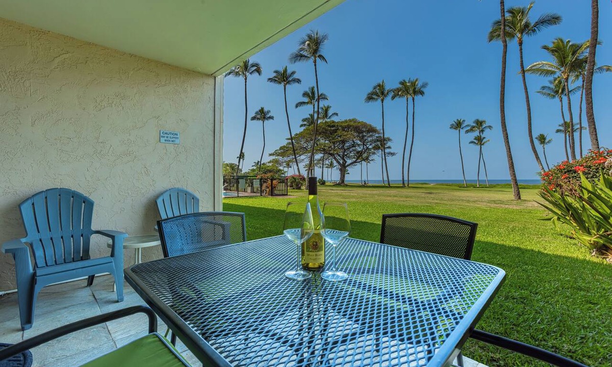 Kihei Condo | Leinaala Oceanfront #105 Maui 2 Bedroom Oceanfront Condo