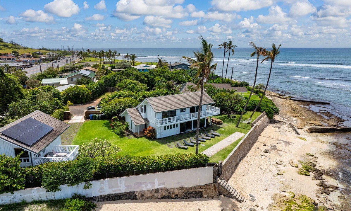 Maili House | Mā’ili Blue by Gather: Oceanfront Retreat w/Beach Access & Sunset Views