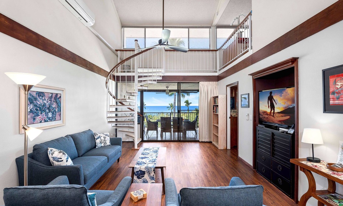Keauhou Condo | 🏖️Ocean View Kona Country Club Condo w/AC | 2BR + Loft Golf Front