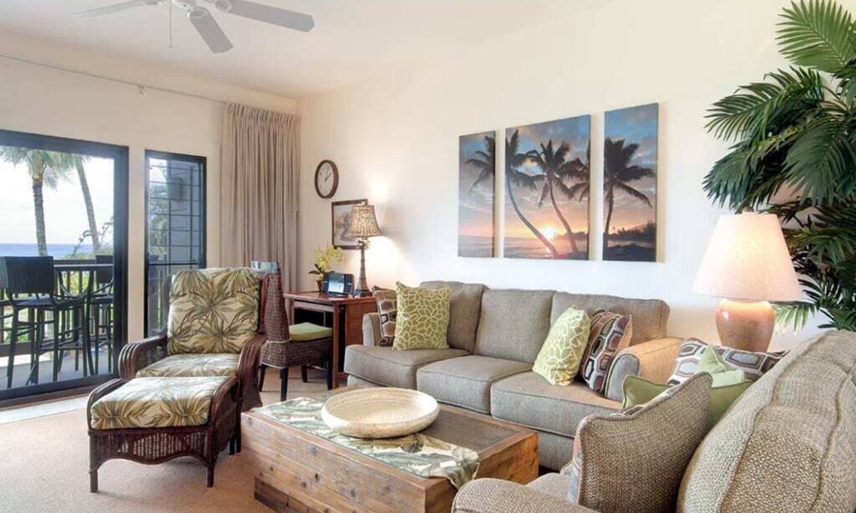 Lihue Condo | Pacific Views w/Private Lanai – Kaha Lani 208