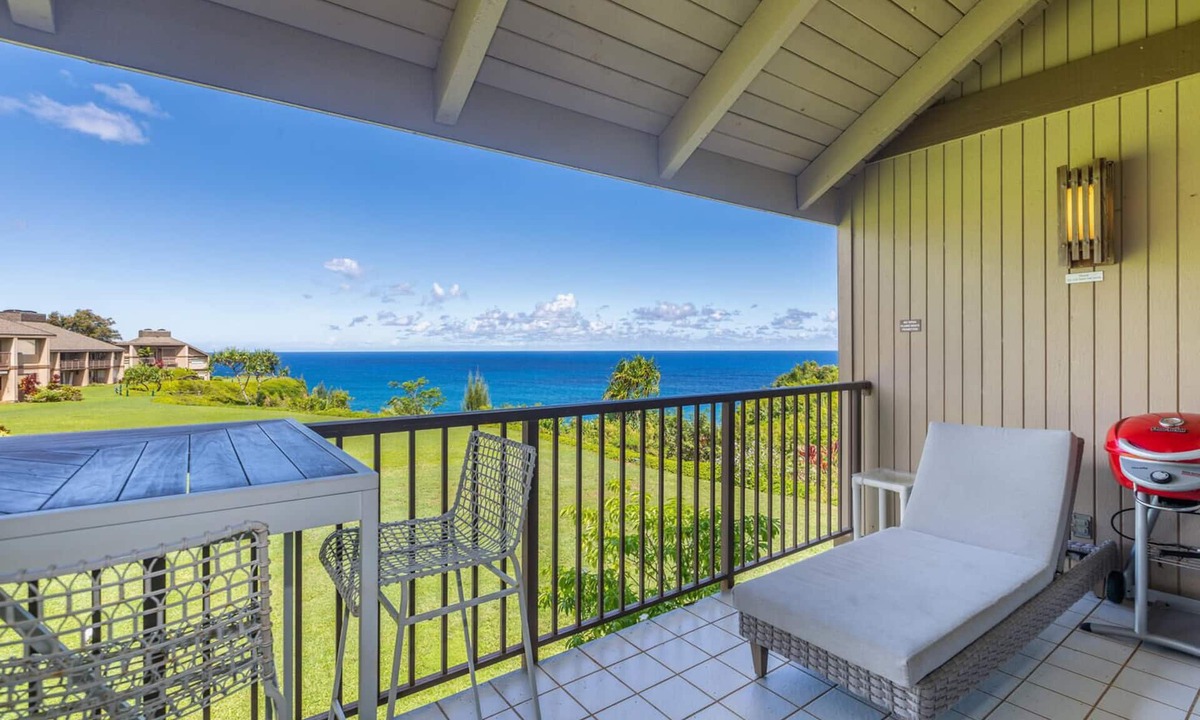 Princeville Condo | Pali Ke Kua 245 . Updated Oceanfront Condo, Views are Expansive!