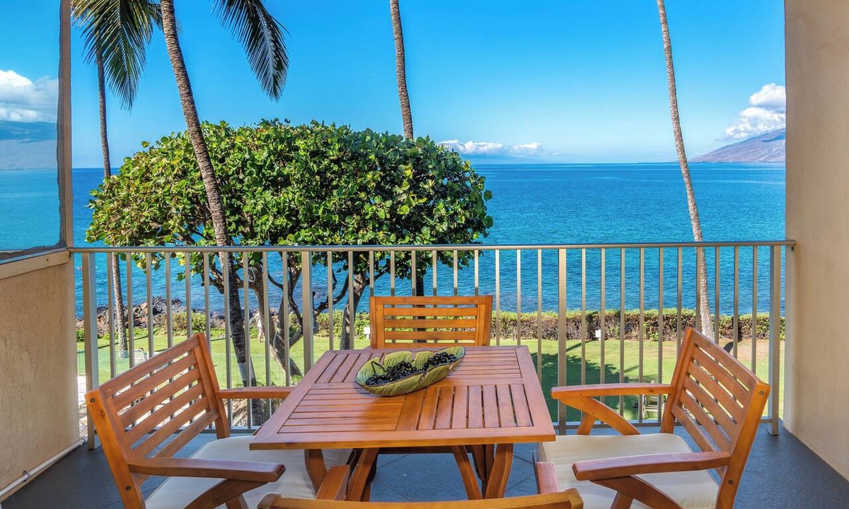 Kihei Condo | Royal Mauian #314 - Oceanfront Maui Condo with Easy Access to Kamaole Beaches