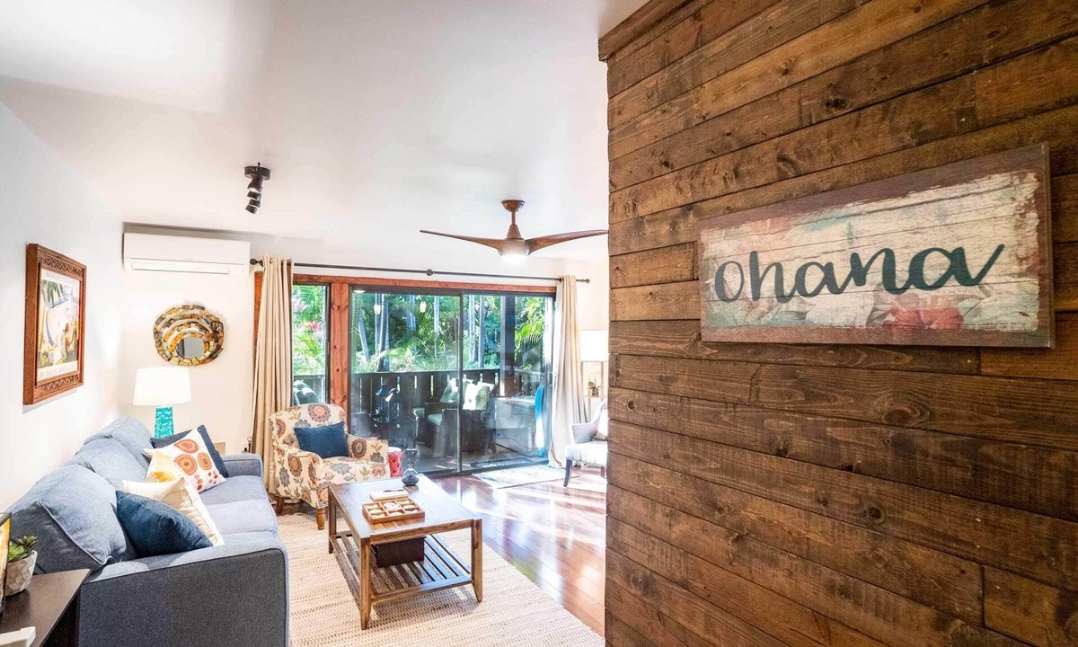 Kihei Condo | Tropical & Serene Garden Vistas