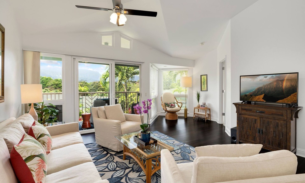 Princeville Condo | Villas of Kamalii #27, Luxury Updated, Princeville Condo, Views, A/C
