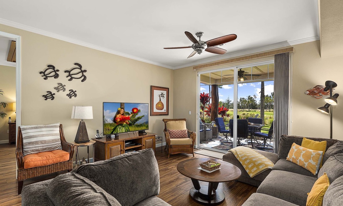Waikoloa Condo | Waikoloa Beach Villas O2 - Low Rate, Golf Membership, BBQ, Ground Floor Villa