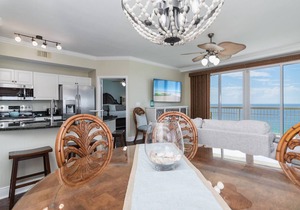 GULF FRONT @ CELADON BEACH~Quiet West End! Wraparound Balcony ~ Free Beach Chair Service! in Panama City Beach