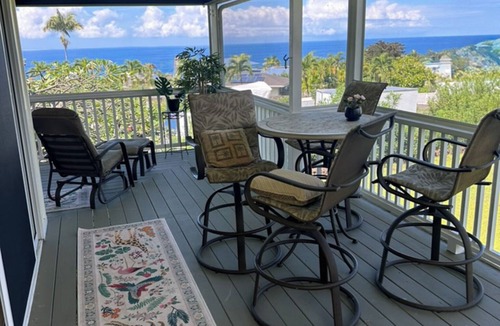 Kailua-Kona House | 3-bedroom furnished house with ocean views, utilities, wifi, and parking