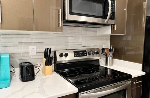 Logan Square Apartment | 306 Deluxe King suite in the center city