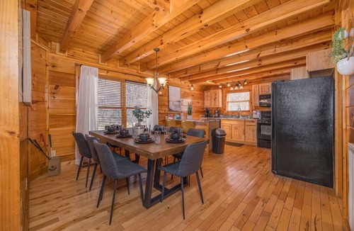 Sevierville Cabin | 4BR, Indoor Children's Playhouse, Hot Tub!