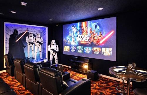 Clear Creek House | Amazing Star Wars Villa - Theater, Full Arcade & Private Pool, 5BR Near Disney