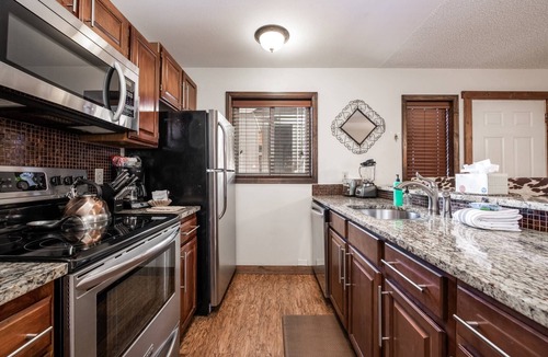 Steamboat Springs Condo | August Monthly Rates! Summer Pool + Hot Tub-Grill-W/D in Unit-Walk to Mtn/Steps to Free Town Bus