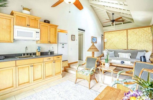 Princeville Apartment | August Sale! Princeville Studio with Shared Pool, Fast WiFi, AC & Mtn Views