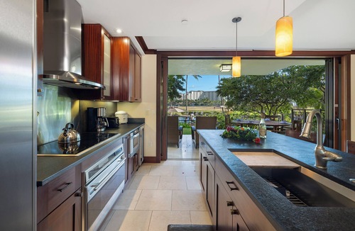 Ko Olina Condo | Beach Villas Ko Olina ~ GROUND FLOOR B107 ~ Beachfront ~ 3 Bedroom/3 full bath