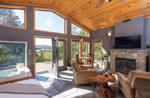 Sylvan Shores Cabin | Beaver Lakefront Cabins - Couples Only Getaways