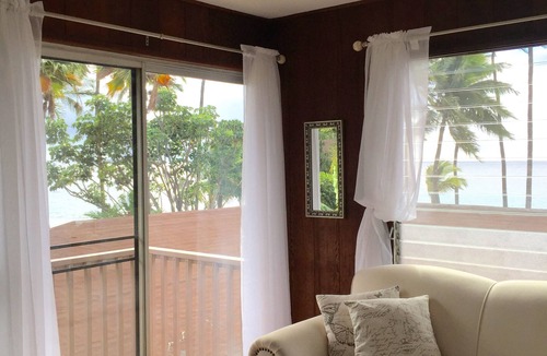 Kihei Apartment | Classic Beachfront Studio Apartment Right On Charley Young Beach