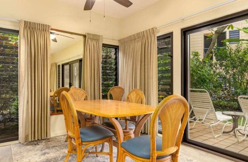 Lihue Condo | Comfy Ground Floor Condo w/Lanai, Updated Kitchen, Flat Screen, WiFi–Kaha Lani 116