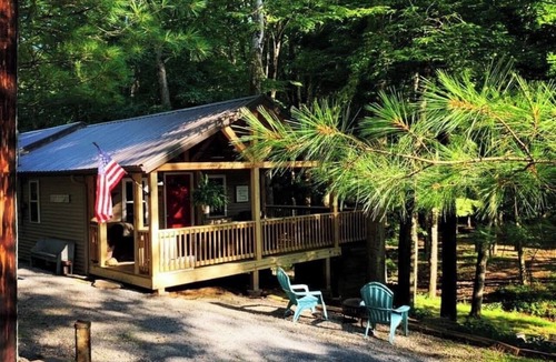 Montoursville Cabin | Crooked Riffles. Adult only sanctuary nestled above the Loyalsick Creek.