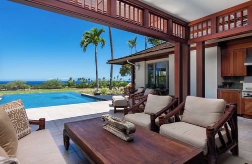 Kaupulehu House | Exclusive Home at Hualalai | Heated Pool | Hot Tub | Ocean Views | Cottage