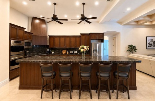 North Las Vegas Villa | Exquisite 9BR/5BA Villa - Sports Court, Game Room, Movie Room, Pool, & Spa ★