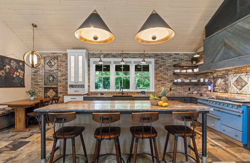 Hermosa House | Farmhouse with Hot Tub, Game Room, Pond and Creek
