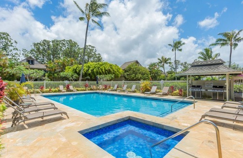 Princeville Condo | Fresh & Clean, Air Conditioned Second Floor Condo in Princeville