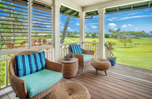 Poipu House | Golf Course View | Resort Amenities | Outdoor Shower