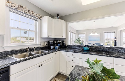 Yaupon Beach House | Gorgeous 2nd Row Home with Amazing Ocean Views, 2 Large Decks, Dog Friendly, Sleeps 12
