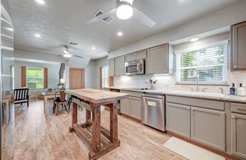 Wimberley House | Great Escape - Riverfront Wimberley Retreat with Pool, Hot Tub & Game Room